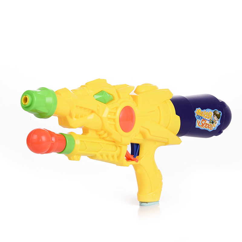 In 2018, the three-color mixed air pressure water gun toys for children's beach water play in summer were selling well at the street stalls Specification image