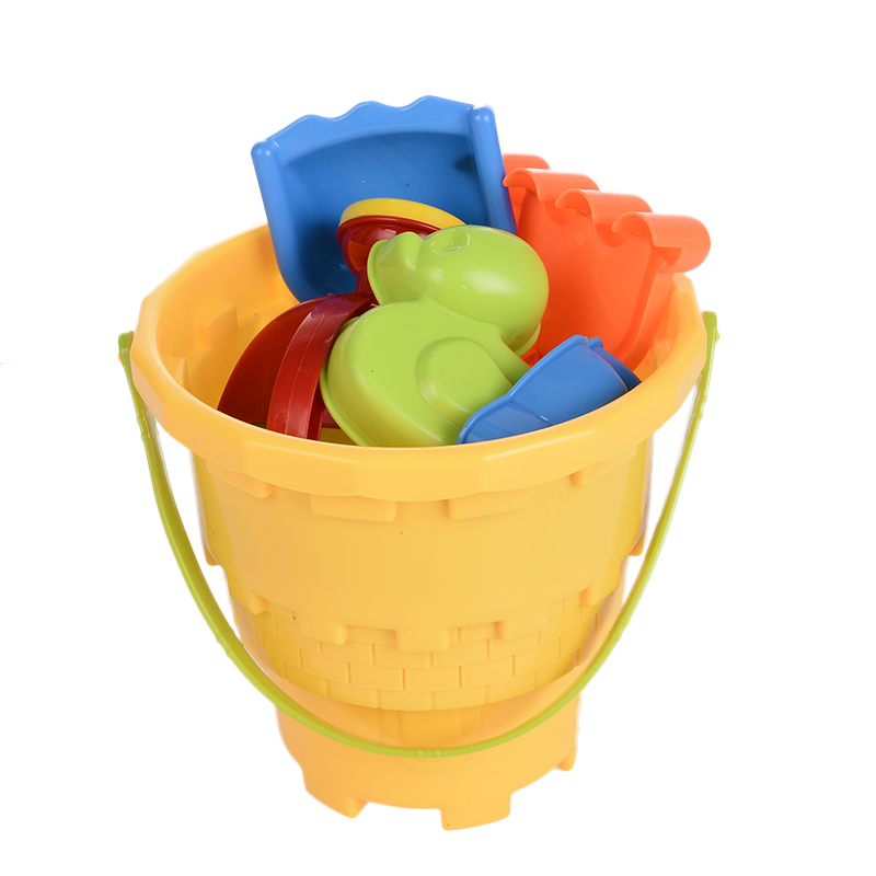 Hot-selling 8-piece set of children's beach toys, outdoor water play toys and beach house toys in stock Application Scenario