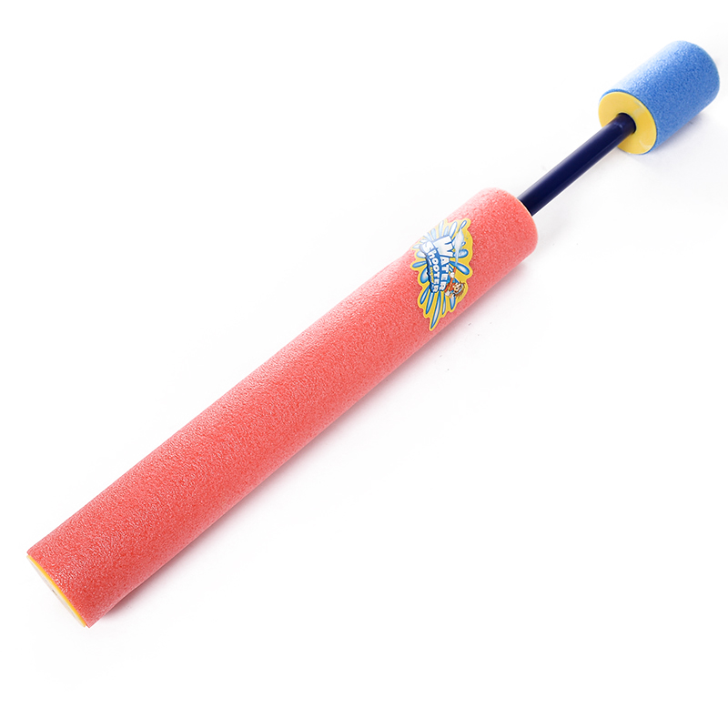 Round 43*5CM pearl cotton water cannon EVA water pump water gun drift water play beach toy Application Scenario