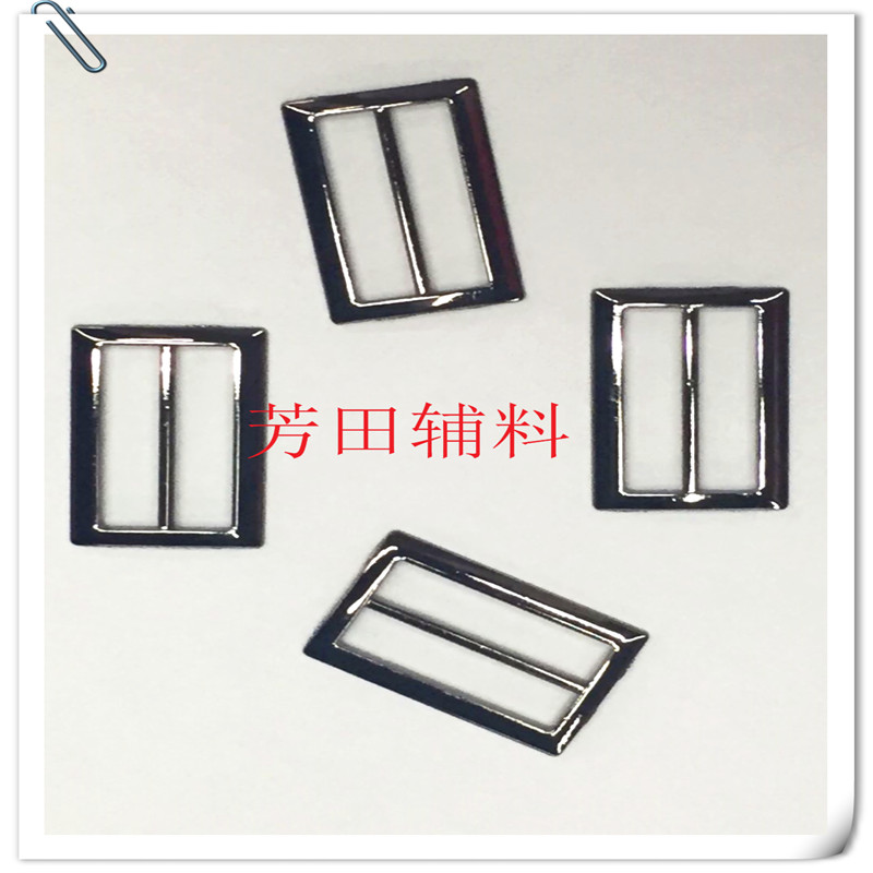 Stock alloy three speed day buckle belt buckle shoe buckle decorative buckle Specification drawing