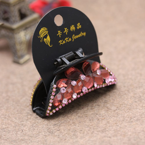 Korean ponytail grab headwear acrylic medium-sized large grab clip hair accessory details Picture
