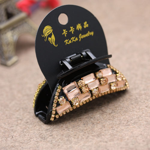 Korean ponytail grab headwear acrylic medium-sized large grab clip hair accessory