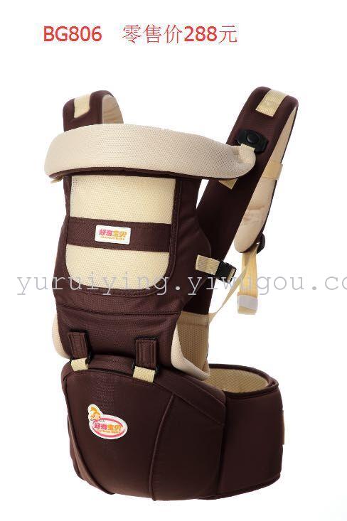 New baby multi-functional breathable waist stool and baby double-shoulder seat are available all year round. Factory direct sales for export Specification image