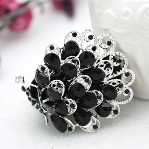 Korean water diamond velvet hair circle, hair circle, hair accessory, hair tie, hair bun, hair flower, ponytail headwear details Picture