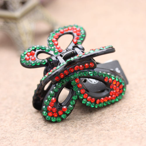 Korean hairpins, headwear, rhinestone hair clips, hairpin accessories, medium to large size Application Scenario