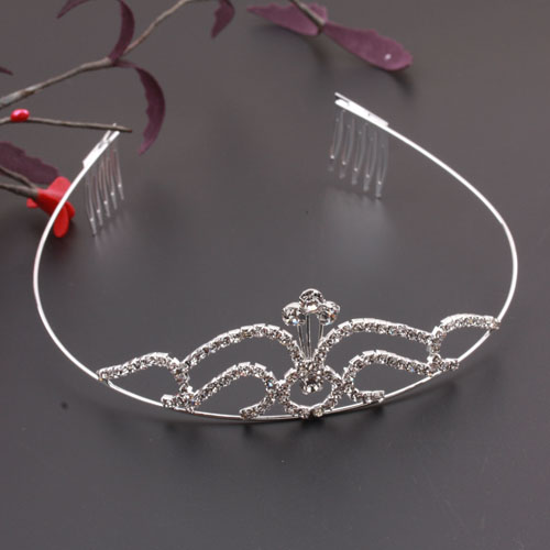 Children's crown headbands, princess headwear, little girl hair accessories Specification image