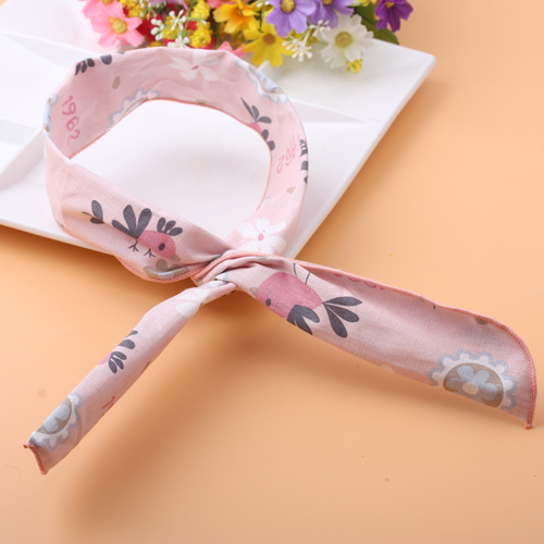 Korean imported headwear rabbit ear headband Simpson headband printed headband Specification image
