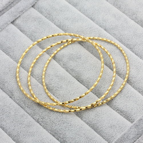Simulated gold-plated gold medium rough smooth dragon and phoenix bracelet, women's gold bracelet, wedding celebration Specification image