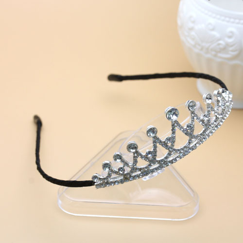 Arcos coreanos simples aros de pelo strass aros finos aros de cristal insertos de diamante aros de cabeza prensado