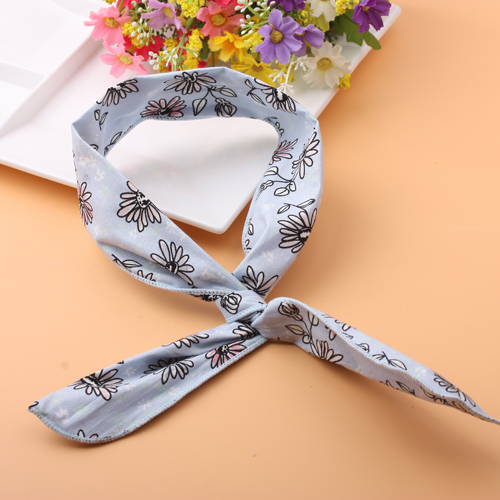 Korean imported headwear rabbit ear headband Simpson headband printed headband Application Scenario