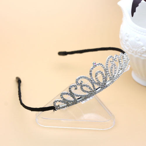 Arcos coreanos simples aros de pelo strass aros finos aros de cristal insertos de diamante aros de cabeza prensado Specification image