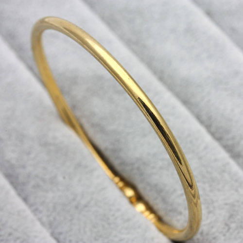 Simulated gold-plated gold medium rough smooth dragon and phoenix bracelet, women's gold bracelet, wedding celebration Application Scenario