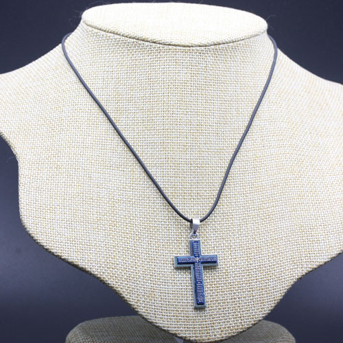 European and American accessories, retro black leather rope neck chain, neck strap, collar, neck necklace, short style