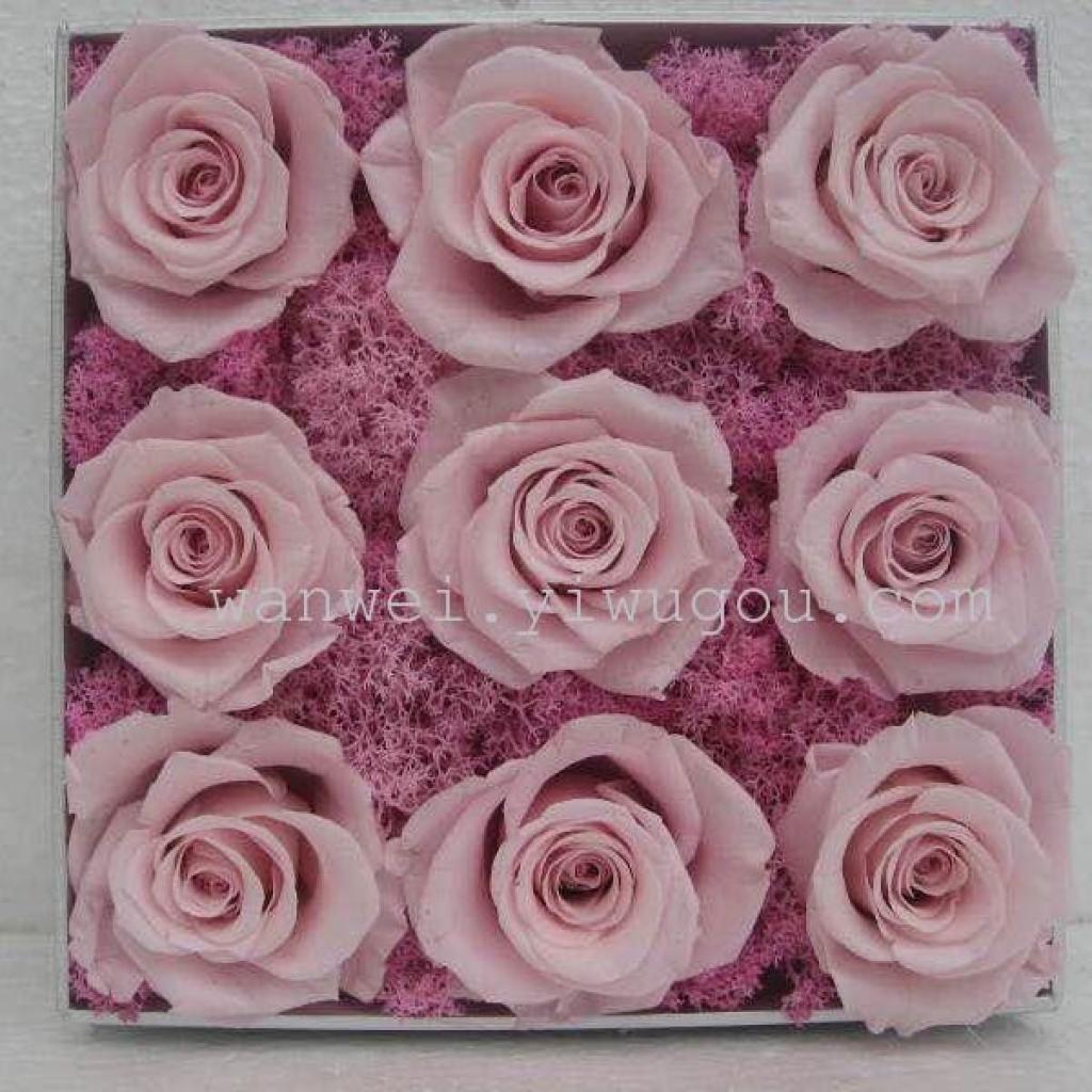 Fresh-keeping box rose gift box, preserved flower rose gift box details Picture