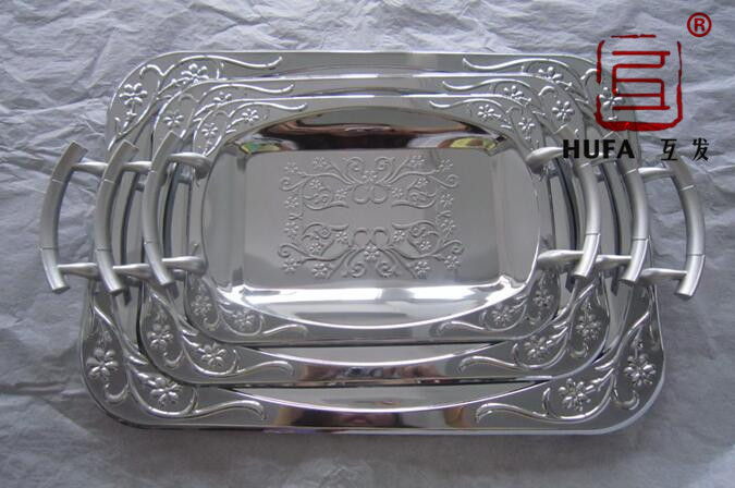 23-plate rose gold plated 23-plate rose gold imitation gold chrome-plated three-piece set details Picture