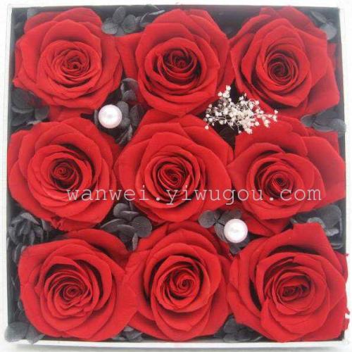 Fresh-keeping box rose gift box, preserved flower rose gift box