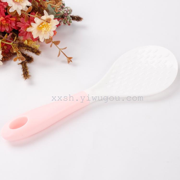 0358 Eco-friendly five-flavor plastic spoons for household use, 2-yuan store supply Specification image
