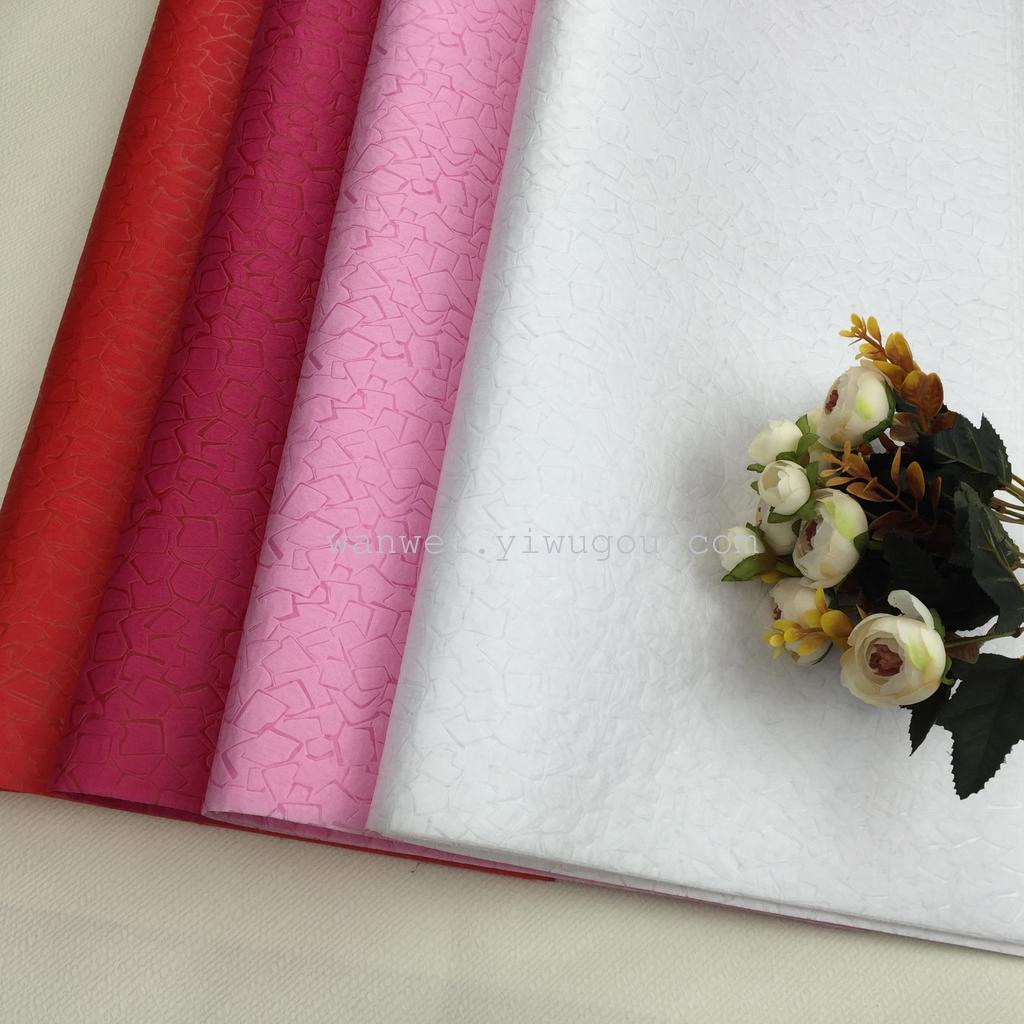 Flower packaging materials: Xiling paper stone pattern packaging materials details Picture