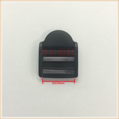 38 inner diameter plastic mesh buckle, four-position buckle, schoolbag buckle, adjustable buckle