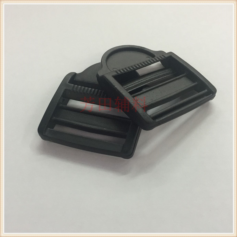 38 inner diameter plastic mesh buckle, four-position buckle, schoolbag buckle, adjustable buckle Specification image