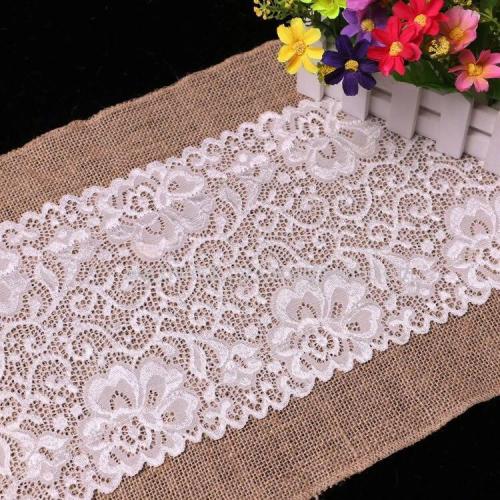 Packaging lace edge linen table flag flower packaging products