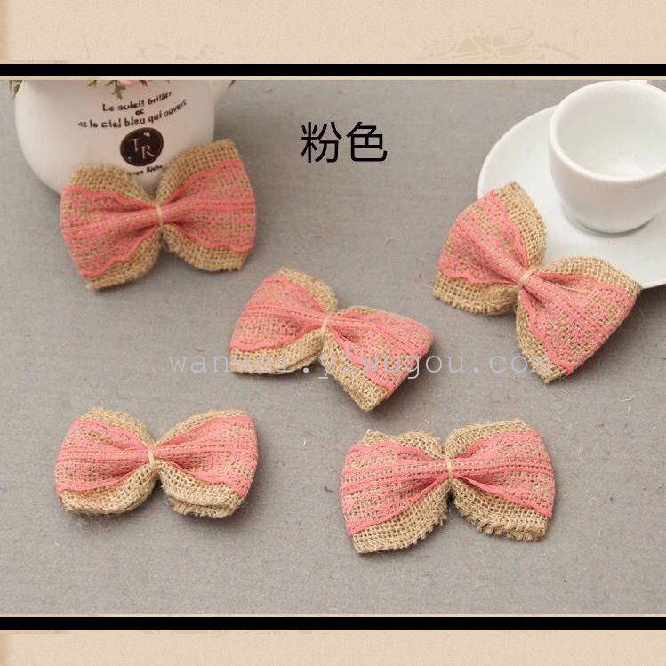 Packaging materials: Lace edges, linen strips, bows, wedding accessories Specification image