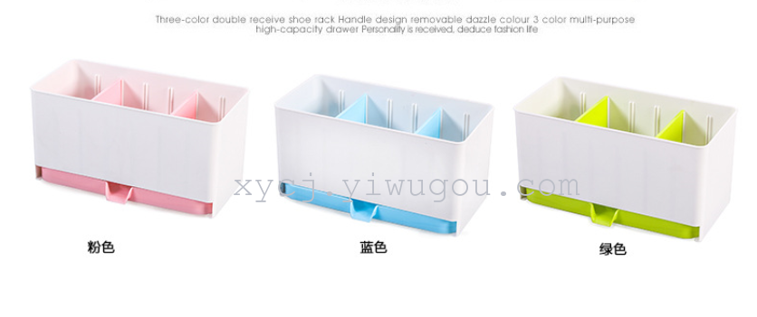 Creative multi-functional detachable and washable dish and chopstick draining rack, tableware rack, kitchen storage box details Picture