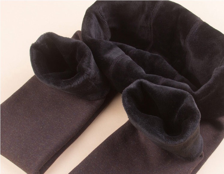 New 350g fleece and thickened one-piece pants for autumn and winter wear with seven-color cotton leggings Application Scenario