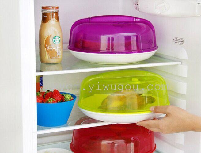 Japanese refrigerator fresh-keeping cover Microwave oven heating oil-proof cover dust and splash proof multi-function bowl cover