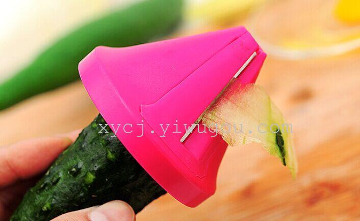 Multi-functional spiral peeler and wire drawing machine, rotating hourglass grater, kitchen small tools, coiled knife peeler details Picture