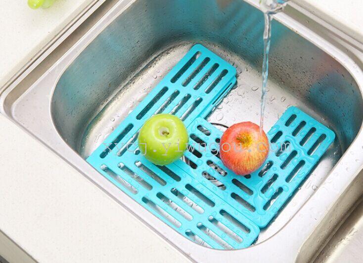 Creative fashion personality DIY sink protection board drainer fruit and vegetable drainer filter