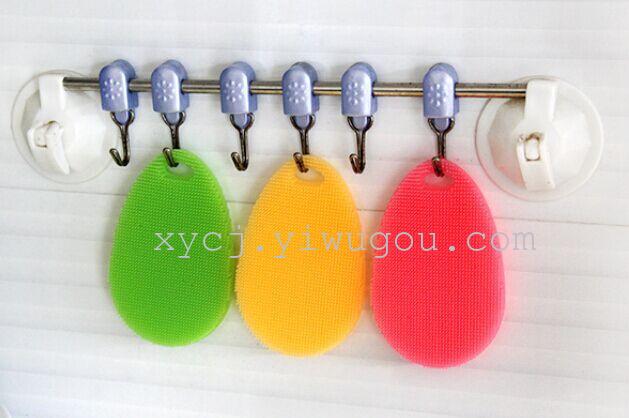 Super soft and eco-friendly dishwashing brush, Amazon's best-selling dishwashing wonder, anti-scald silicone pad Specification image