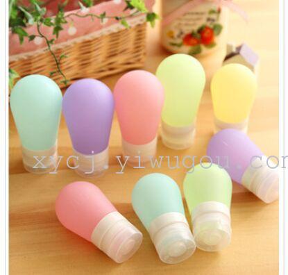 60ML silicone dispensing bottles are essential for travel and are specially designed for emulsion dispensing. Wholesale of silicone bottles details Picture