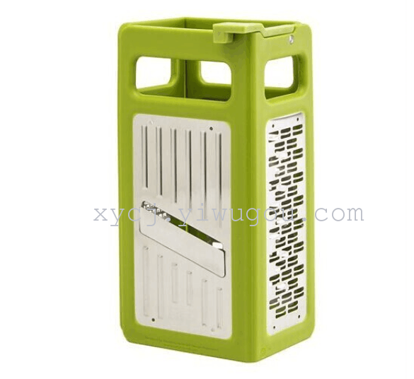 Foldable four-sided stainless steel three-dimensional planer, slicer, peeler and vegetable cutter Specification image