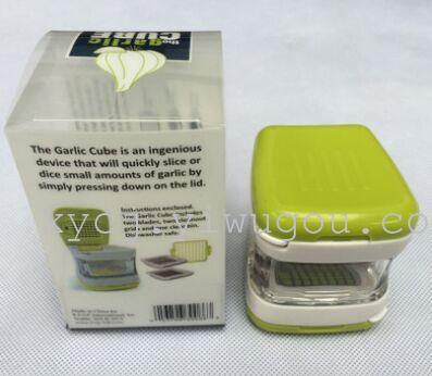 New double-sided press multi-functional garlic press, garlic cutter, ginger grinder and shredded cutter factory direct sales details Picture