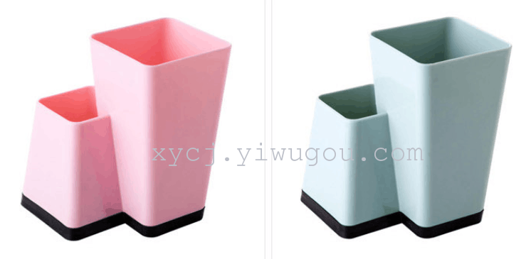 Kitchenware plastic chopstick holder, household draining tableware storage box, creative multi-functional chopstick cage Specification image