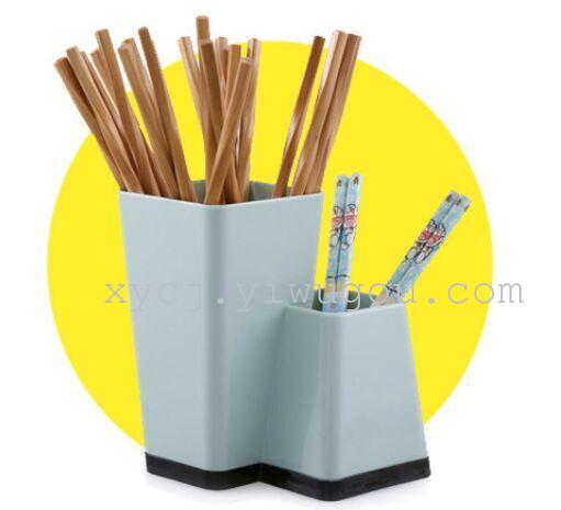 Kitchenware plastic chopstick holder, household draining tableware storage box, creative multi-functional chopstick cage details Picture