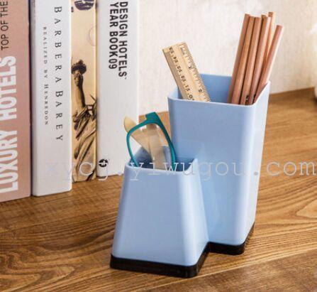 Kitchenware plastic chopstick holder, household draining tableware storage box, creative multi-functional chopstick cage
