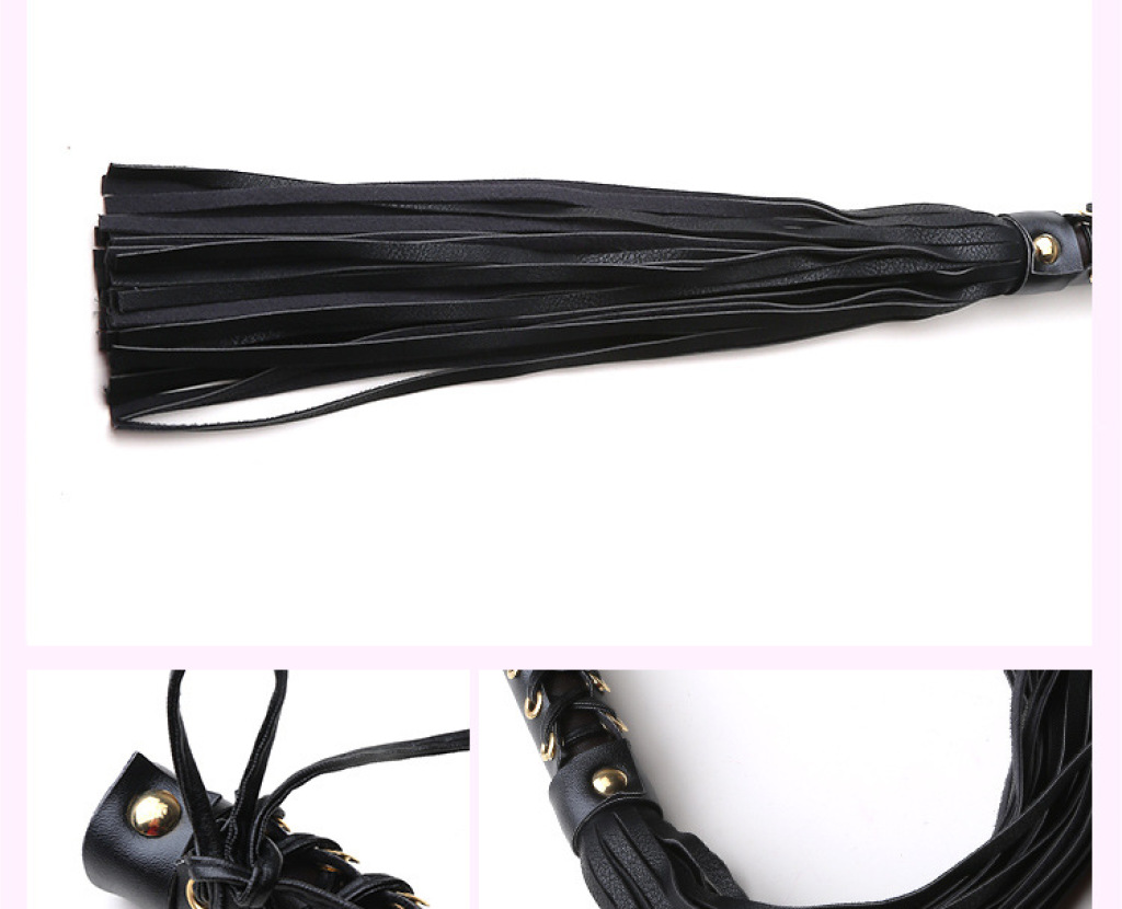 Yiwu adult sex products agency, alternative sex products such as leather whips, pu leather whip props, sex products franchise wholesale Application Scenario