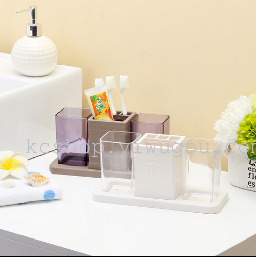 洗漱套装牙刷架 漱口杯