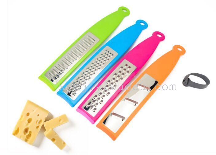 Creative four-in-one kitchen tool combination: fruit and vegetable grater, foreign trade cheese grater, cheese and lemon grater Specification image