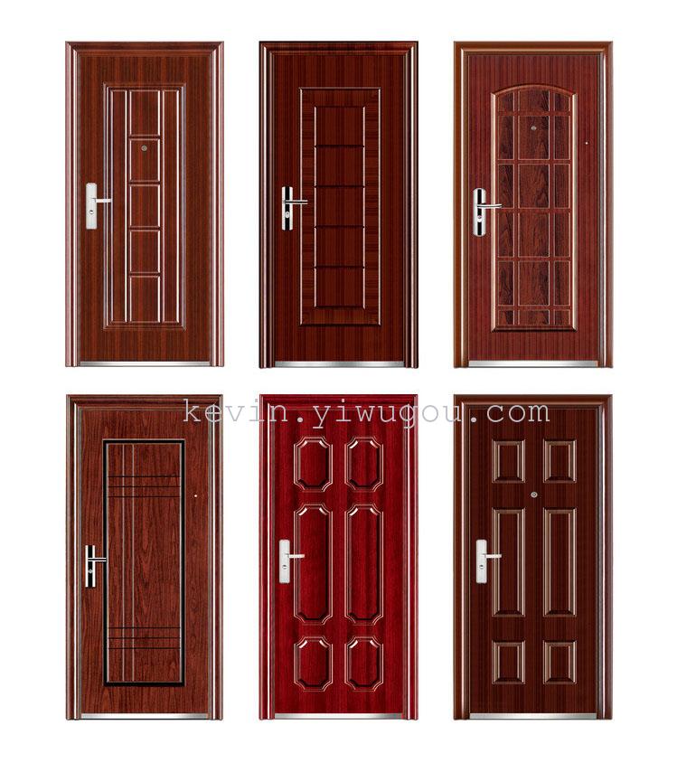 High-end foreign trade protective doors, anti-theft doors, iron doors, steel armor doors, fireproof doors, aluminum alloy doors and Windows details Picture