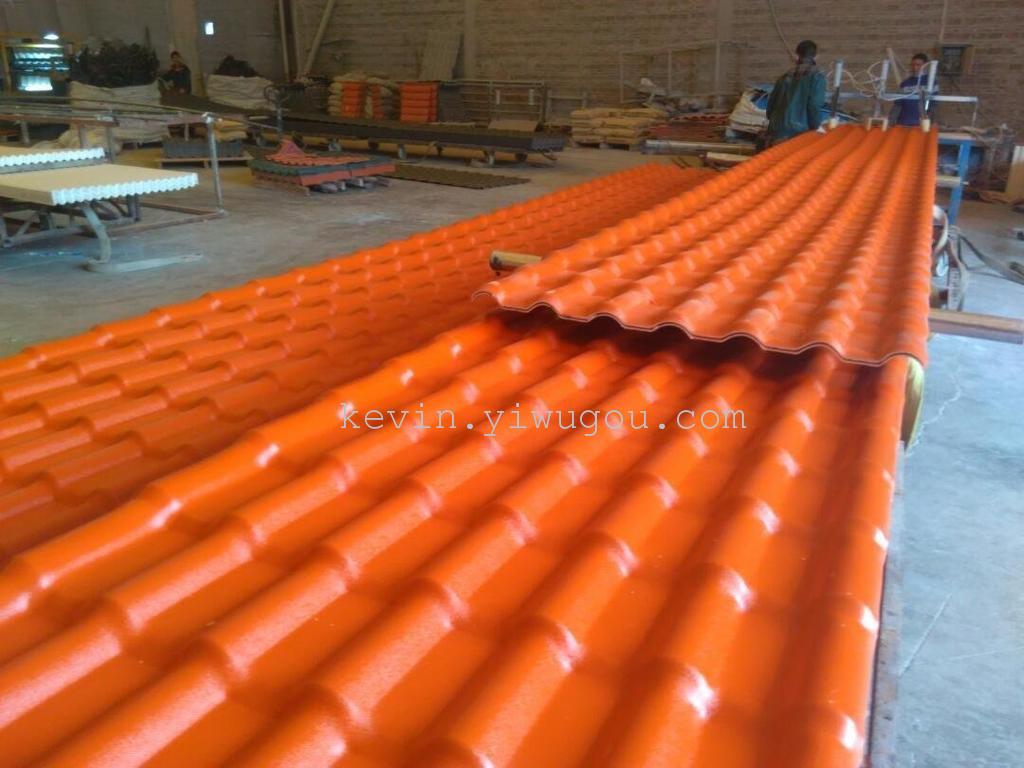 Color steel tile, PVC resin tile, synthetic resin tile Application Scenario