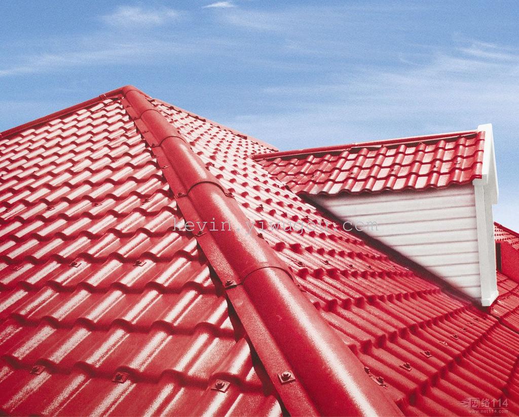 Color steel tile, PVC resin tile, synthetic resin tile details Picture