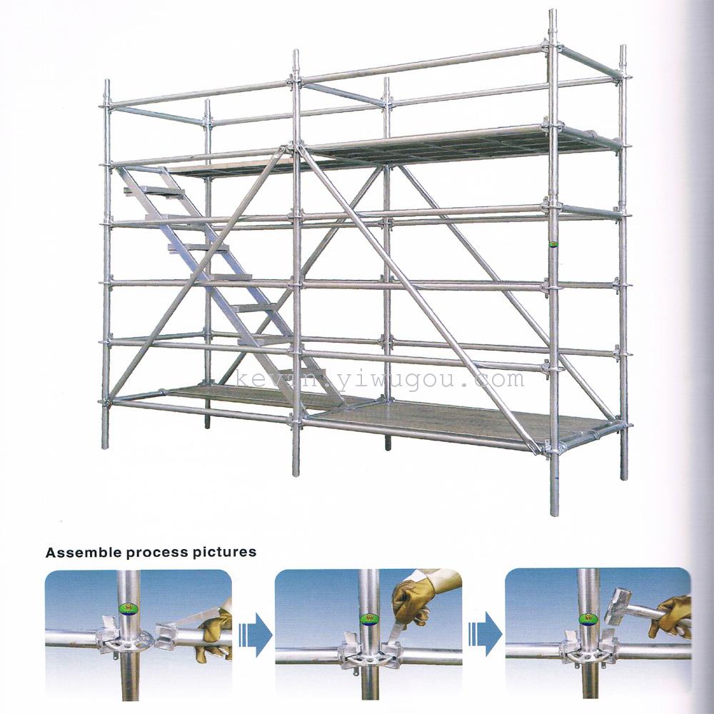 Specializing in the production of construction scaffolding and scaffolding accessories Application Scenario