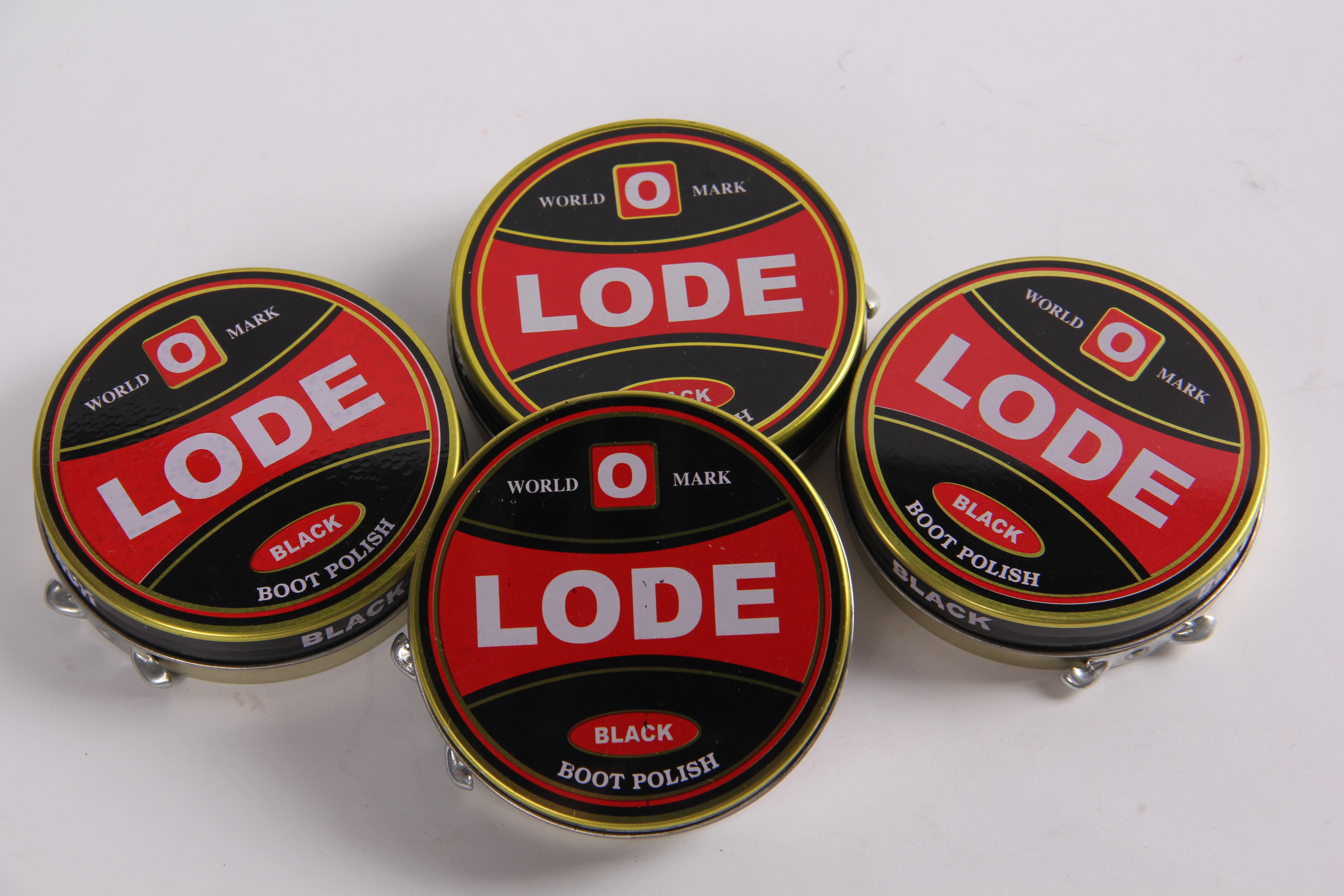 LODE shoe polish new product, tin box shoe polish, genuine leather care shoe polish, fashionable and personalized shoe polish full figure