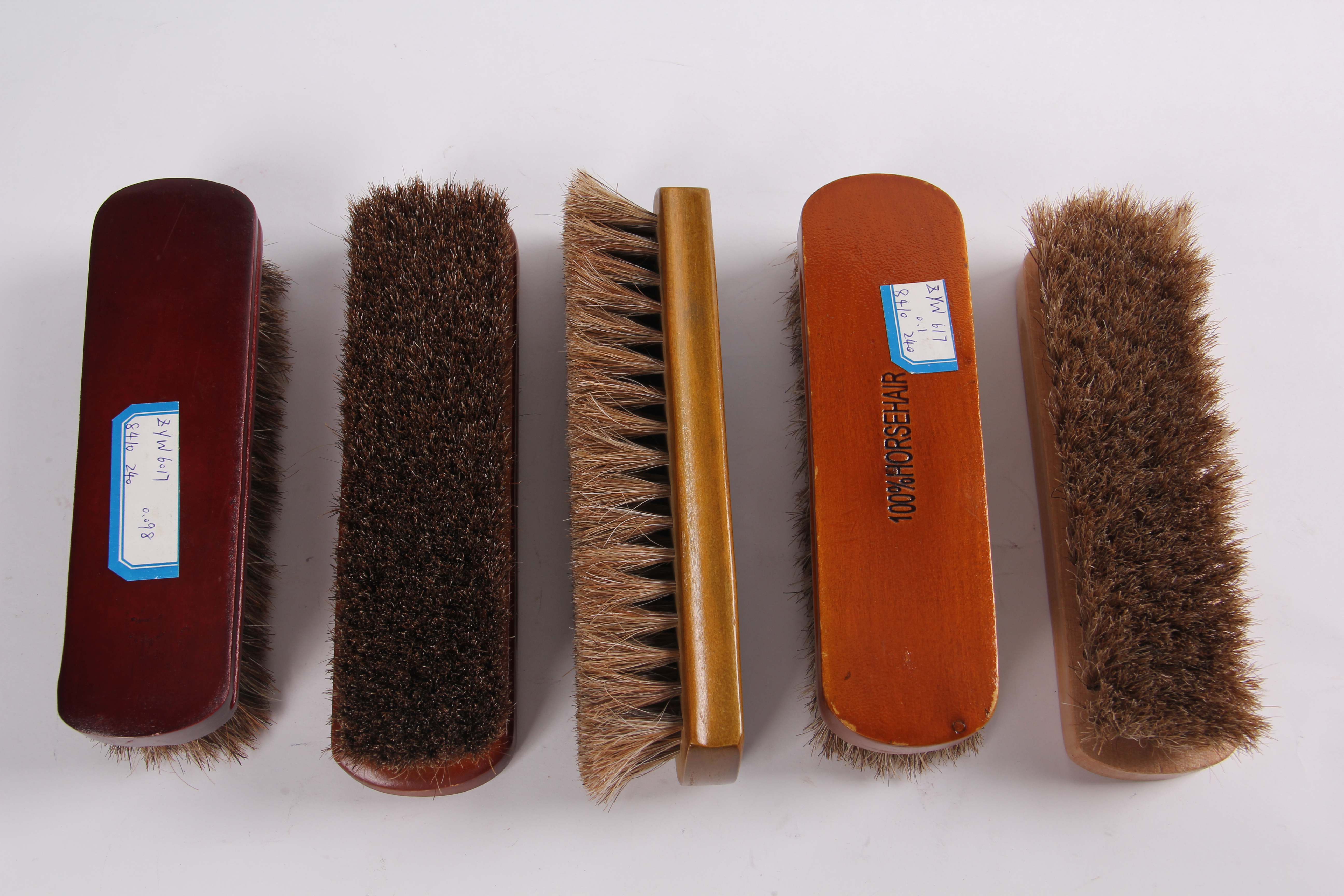 Premium horsehair brush manufacturer wholesale supply of high-quality and low-priced wooden brushes for shoe cleaning and cleaning full figure