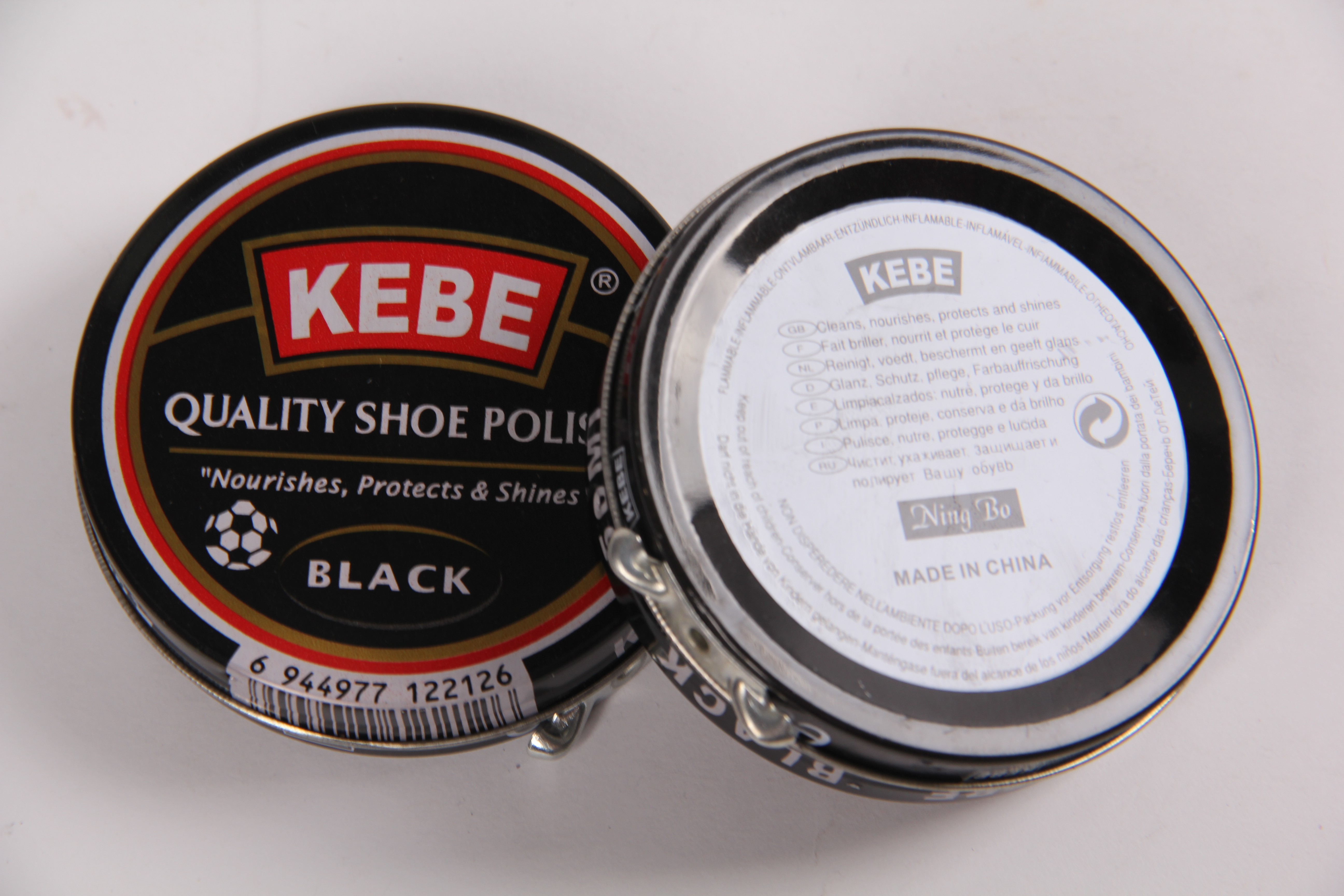 KEBE shoe Polish manufacturer is selling high-quality tin box shoe polish and genuine leather care oil wholesale at low prices Specification drawing