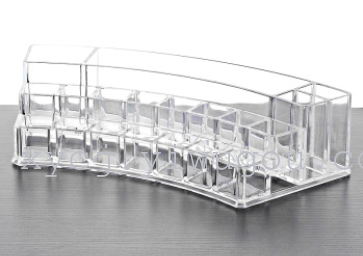 Cosmetics multi-compartment storage box, desktop storage box, crystal storage box, lipstick holder Application Scenario