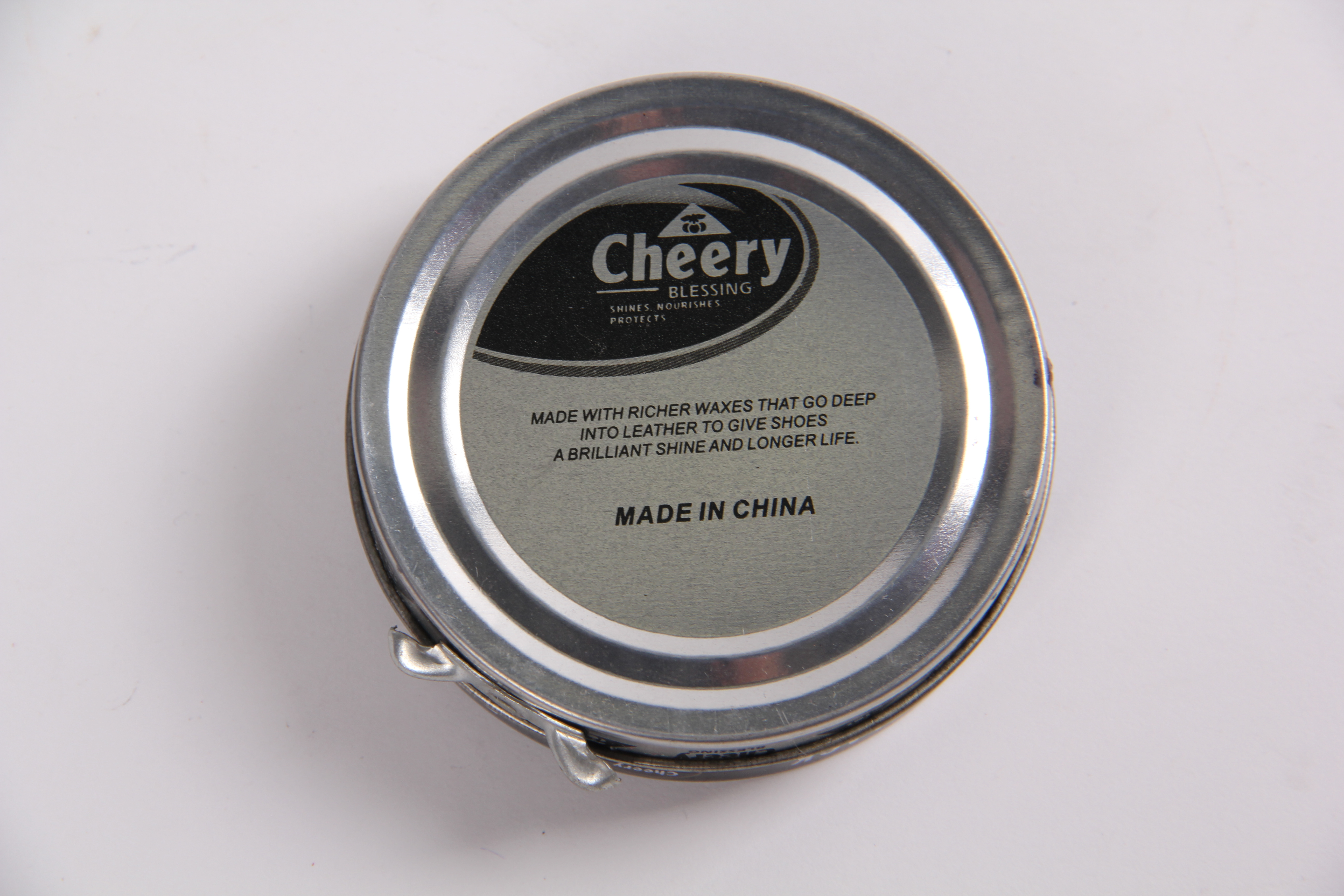 CHEERY shoe Polish manufacturer is selling high-quality tin box shoe polish at low prices Specification drawing